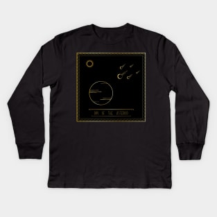 Day of the Asteroid Kids Long Sleeve T-Shirt